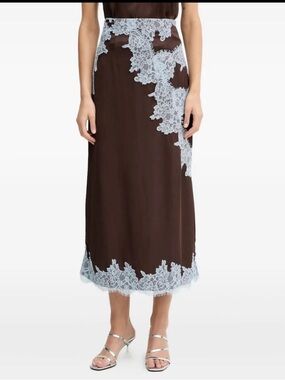 NWT Never Fully Dress Chocolate Melanie Skirt in Brown